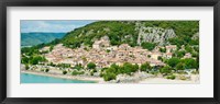 Framed Village on the Lake of Sainte-Croix, France
