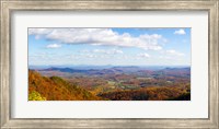 Framed Clouds over a landscape, North Carolina, USA
