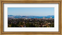 Framed Buildings in a city, Oakland, San Francisco Bay, California