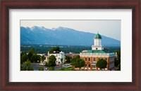 Framed Salt Lake City Council Hall, Capitol Hill, Salt Lake City, Utah, USA