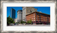 Framed Buildings in a downtown district, Salt Lake City, Utah