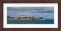 Framed Alcatraz Island, San Francisco Bay, San Francisco, California