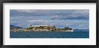 Framed Alcatraz Island, San Francisco Bay, San Francisco, California
