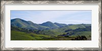 Framed High angle view of a valley, Edna Valley, San Luis Obispo County, California, USA