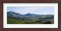 Framed High angle view of a valley, Edna Valley, San Luis Obispo County, California, USA