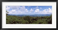 Framed Clouds over mountains, Flores Island, Indonesia