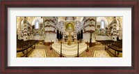 Framed Interiors of the basilica, Notre Dame De La Garde, Marseille, Bouches-du-Rhone, Provence-Alpes-Cote D'Azur, France