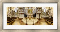 Framed Interiors of the basilica, Notre Dame De La Garde, Marseille, Bouches-du-Rhone, Provence-Alpes-Cote D'Azur, France
