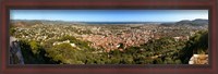 Framed High angle view of a town, Hyeres-les-palmiers, Cote D'Azur, Provence-Alpes-Cote D'Azur, France