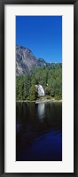 Framed Chatterbox Falls at Princess Louisa Inlet, British Columbia, Canada (vertical)