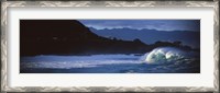 Framed Waves in the Pacific ocean, Waimea, Oahu, Hawaii, USA