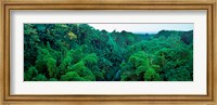 Framed Aerial View of Mauritius Island