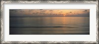Framed Sunset View from Asdu Resort, Maldives