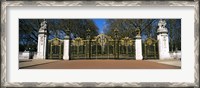 Framed Canada Gate at Green Park, City of Westminster, London, England