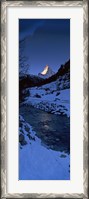 Framed Mt Matterhorn from Zermatt, Valais Canton, Switzerland