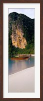 Framed Longtail boat in Ton Sai Bay, Phi Phi Don, Thailand
