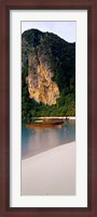 Framed Longtail boat in Ton Sai Bay, Phi Phi Don, Thailand