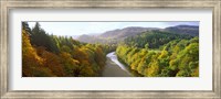 Framed River Garry at Killiecrankie, Pitlochry, Perth And Kinross, Scotland