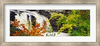 Framed Rogie Falls, Black Water, Garve, Ross-Shire, Scotland