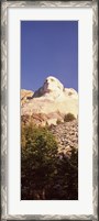 Framed Low angle view of the Mt Rushmore National Monument, South Dakota, USA