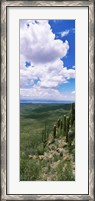 Framed Clouds over a landscape, Tucson Mountain Park, Tucson, Arizona, USA
