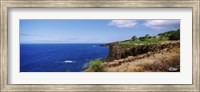 Framed Black Rock, Kaanapali, Maui, Hawaii