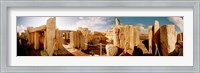 Framed Ruins of Ggantija Temples, Gozo, Malta