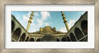 Framed Low angle view of inside of New Mosque, New Mosque, Eminonu, Istanbul, Turkey
