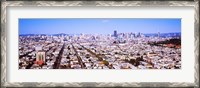 Framed Houses in a city, San Francisco, California, USA 2012