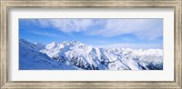 Framed Snow covered Alps, Schonjoch, Tirol, Austria