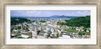 Framed Buildings in a city, view from Hohensalzburg Castle, Salzburg, Austria