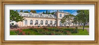 Framed Garden outside a palace, Peterhof Grand Palace, St. Petersburg, Russia