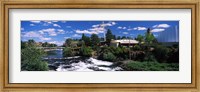 Framed Imax Theater with Spokane Falls, Spokane, Washington State, USA