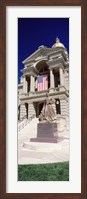 Framed Wyoming State Capitol, Cheyenne, Wyoming, USA (vertical)