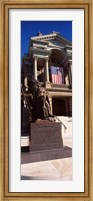 Framed Statue at Wyoming State Capitol, Cheyenne, Wyoming, USA