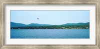 Framed Parasailing on Lake George, New York State, USA
