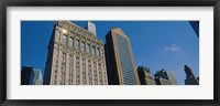Framed Buildings in a downtown district, New York City, New York State, USA