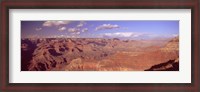 Framed Grand Canyon National Park on a sunny day, Arizona