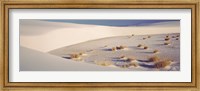 Framed View of the White Sands Desert in New Mexico