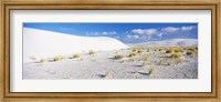 Framed White Sands and Blue Sky, New Mexico