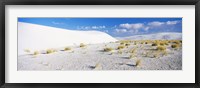 Framed White Sands and Blue Sky, New Mexico