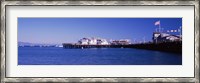 Framed Harbor and Stearns Wharf, Santa Barbara, California