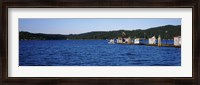 Framed Jetty at Lake Coeur d'Alene, Idaho, USA