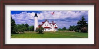 Framed Clouds over the Point Iroquois Lighthouse, Michigan, USA