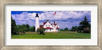 Framed Clouds over the Point Iroquois Lighthouse, Michigan, USA
