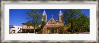 Framed Facade of a church, San Felipe de Neri Church, Old Town, Albuquerque, New Mexico, USA