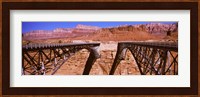Framed Navajo Bridge at Grand Canyon National Park, Arizona