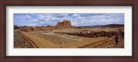 Framed Church ruins, Pecos National Historical Park, New Mexico, USA