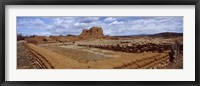 Framed Church ruins, Pecos National Historical Park, New Mexico, USA