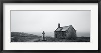 Framed St. Samson Chapel at Porspoder, Finistere, Brittany, France